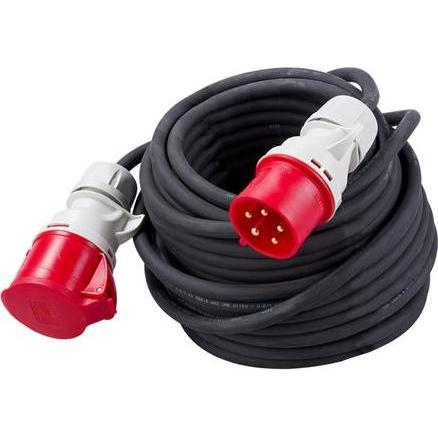 Connectra, Prolunga, 40.860.10 Verlängerungskabel CEE 400V - 32A - 5P - 5 G 2,5 mm² - 10m (10 m)