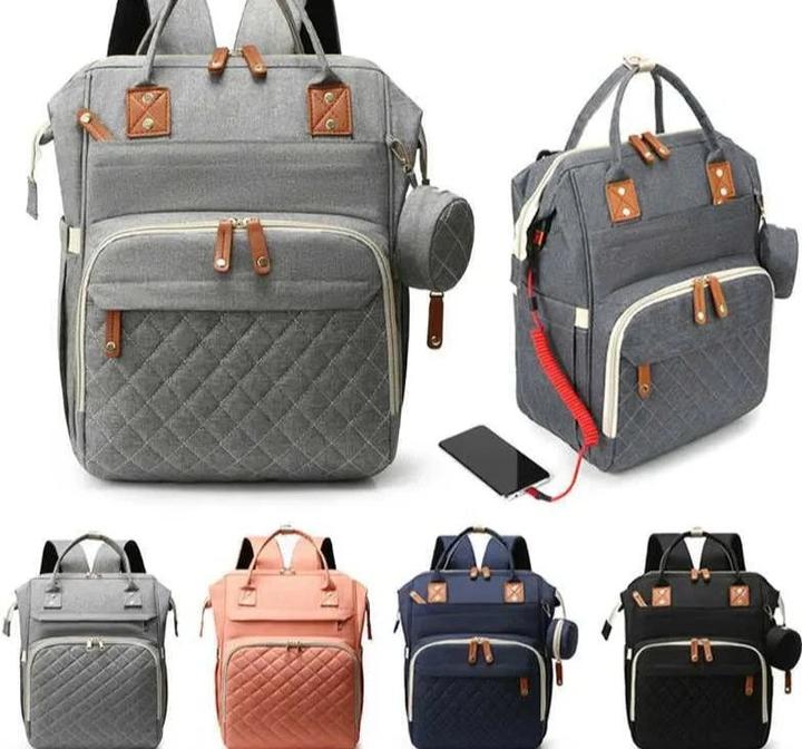Produktbild Only-Bags.Store Grosse Kapazität Mommy Bag, Outdoor-Sport Windel Rucksack, Multi Layer Daypack Knapsack für Frauen