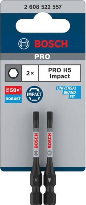 Actual product image Bosch Professional Zubehör PRO Hex Impact Bit (Hexagonal)
