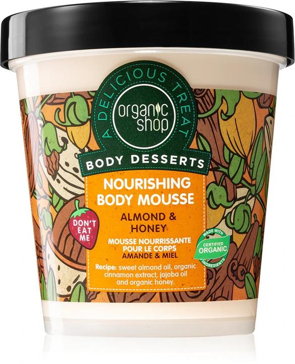 Produktbild Organic Shop Almond Honey (Körpercreme, 450 ml)