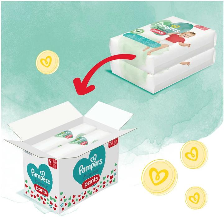 Actual product image Pampers Harmonie Pants (Size 5, Monthly box, 144 Piece)