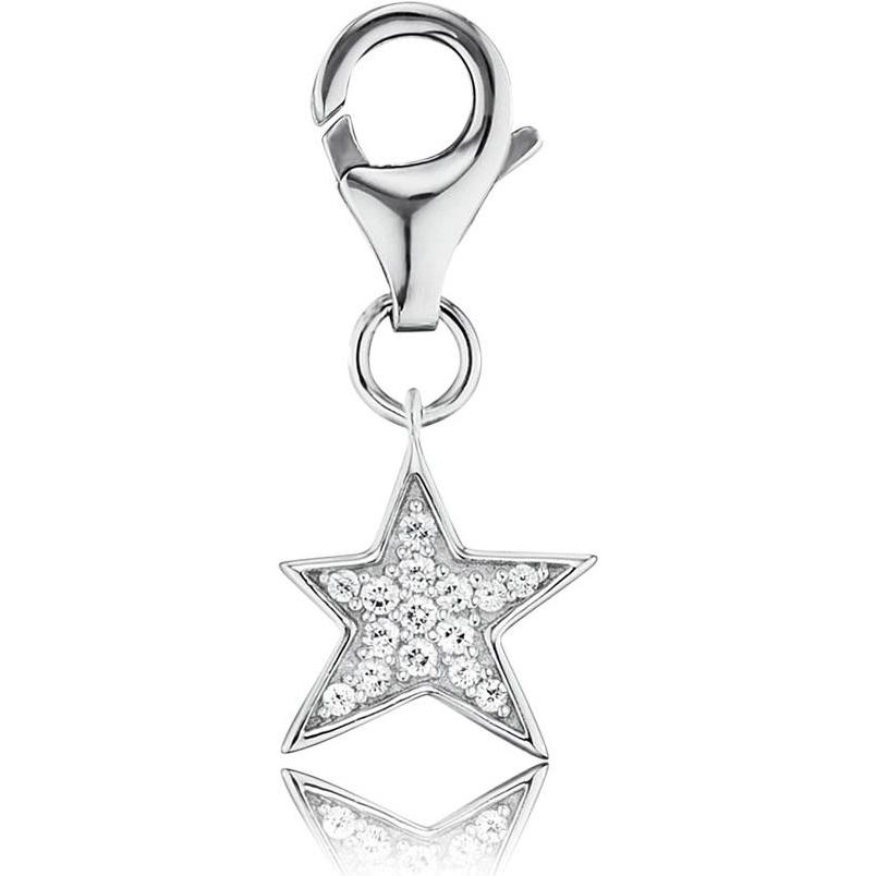Engelsrufer, Kettenanhänger, Charm Stern, (Silber)