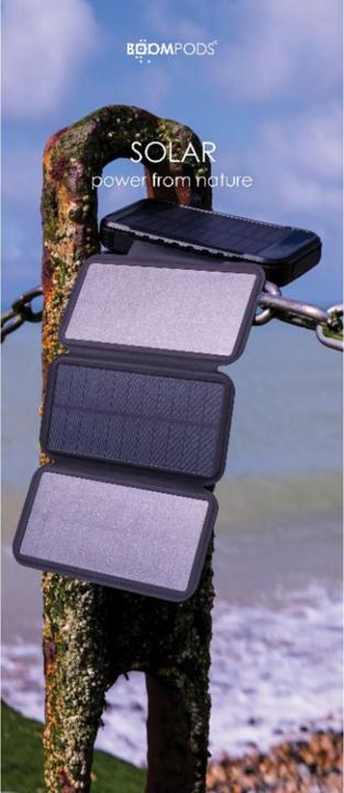 Actual product image Boompods Neutron Fold Solar Powerbank 16000mAh (16000 mAh, 88 Wh)