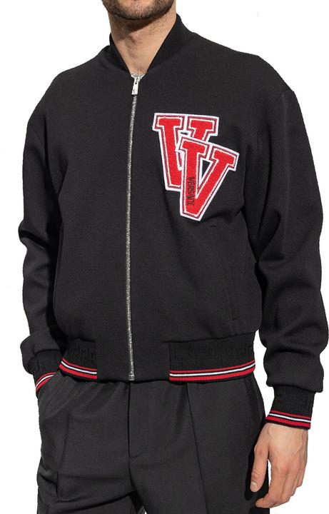 Actual product image Versace Patch Bomber Jacket (50)
