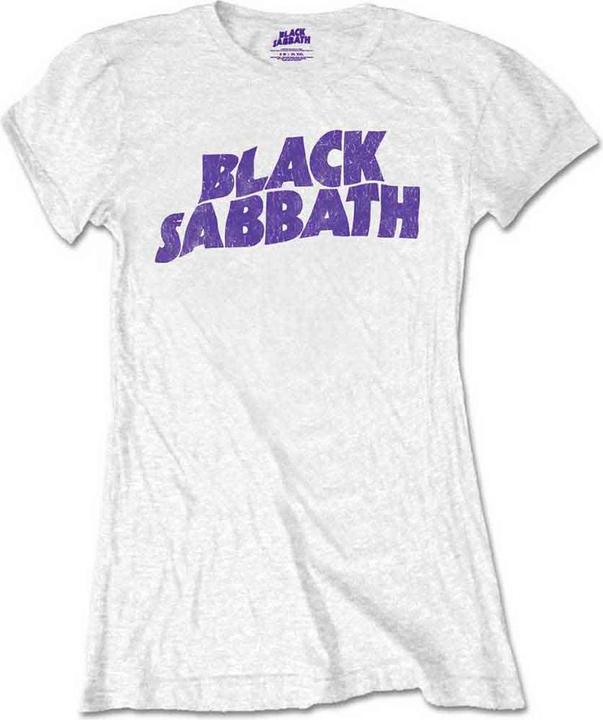 Black Sabbath Wavy Logo Vintage (Girlie)