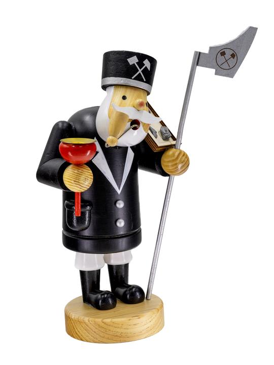 Actual product image Kaladia Räuchermännchen - "der Bergmann" mit Kerzenhalter