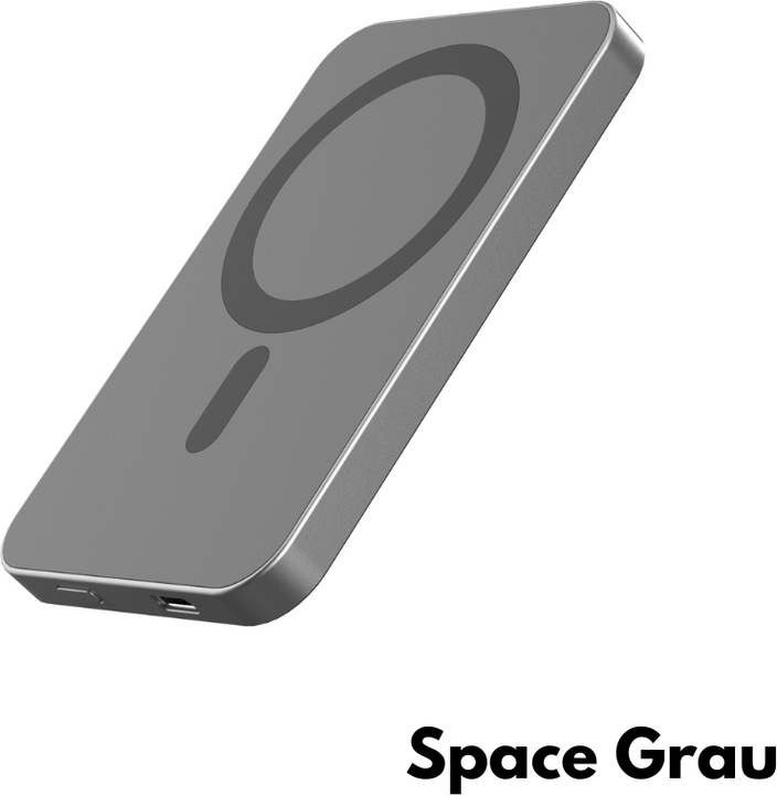 Image du produit Andi be free MagPowerbank 5000 mAh - chargeur de secours magnétique (5000 mAh, 15 W, 18.50 Wh)