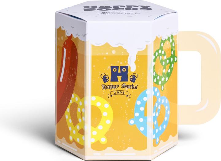 Actual product image Happy Socks 3-Pack Beer Glass Socks Gift Set (pack of 3, 41 - 46)