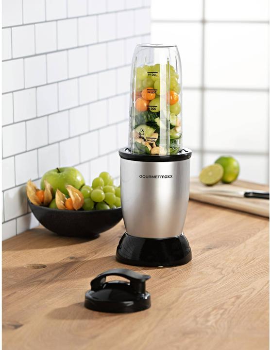 Actual product image Gourmetmaxx Nutrient Extractor Nutrition Black/Silver (500 W)
