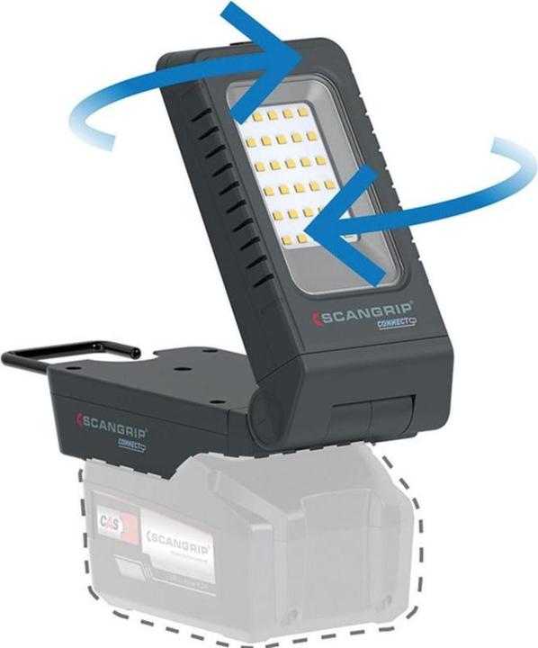 Produktbild Scangrip Flexkopfschürze BASIC CONNECT, 1300 lm, Korpus CAS (1000 lm)