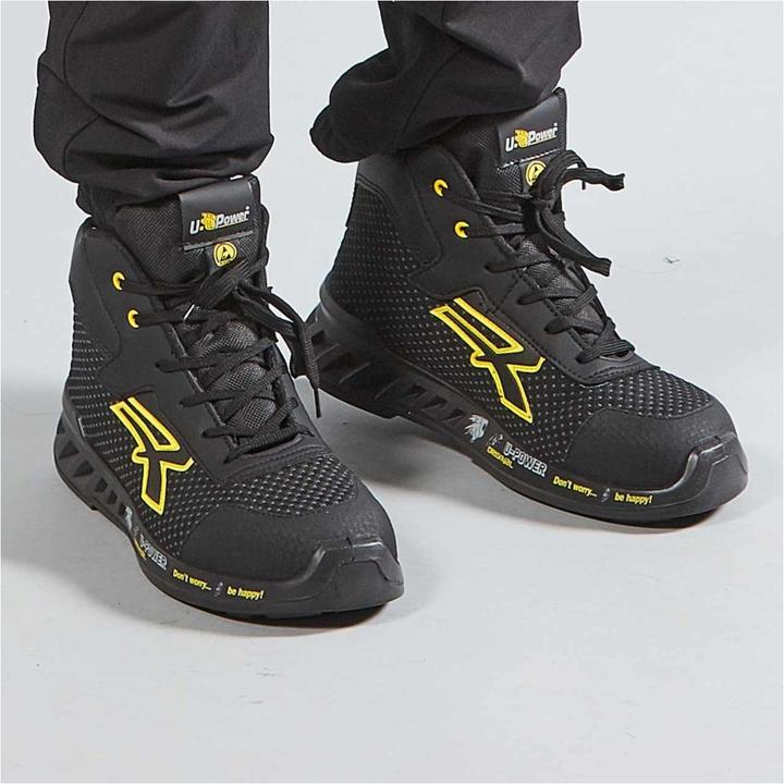 Image du produit Upower Joe Black Yellow High Shoes Number (44)