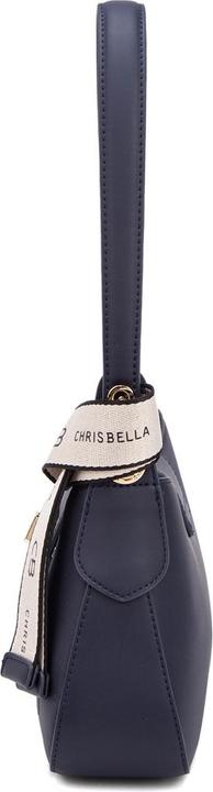 Actual product image Chrisbella Damen Schultertasche - Modell Aurelia Lux - 100% Polyurethan - 29.0 X 8.0 X 17.0 Cm