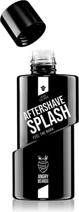 Immagine prodotto Angry Beards Jack Saloon Aftershave Splash (Pompa spray dopobarba)