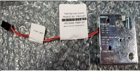 Actual product image HPE Mcs 300 Auto Door Release-Stock
