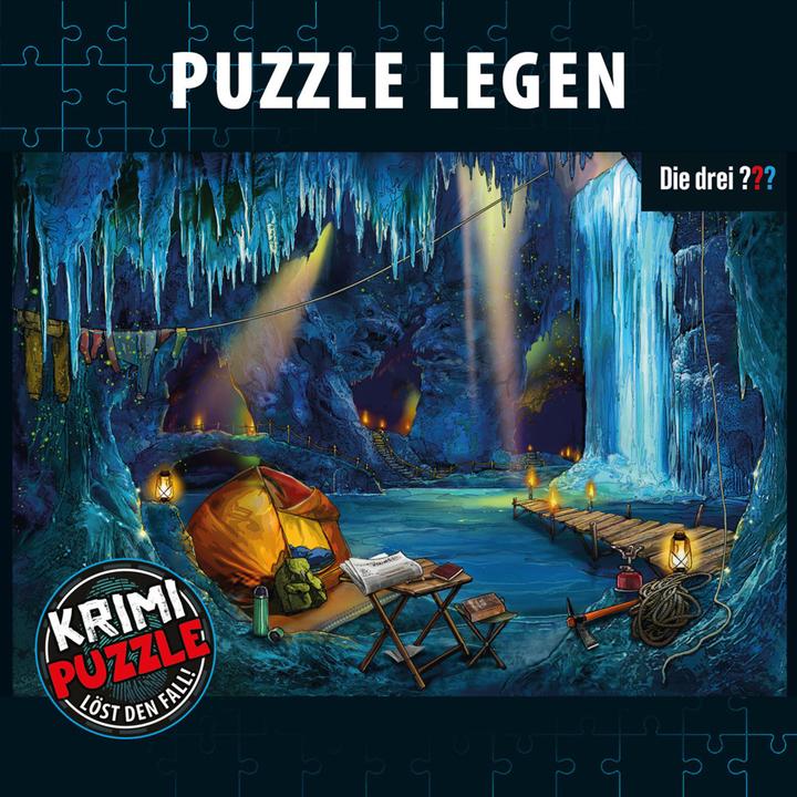 Actual product image Kosmos Crime puzzle: The Three??? - The Echo of Darkness (300 pieces)