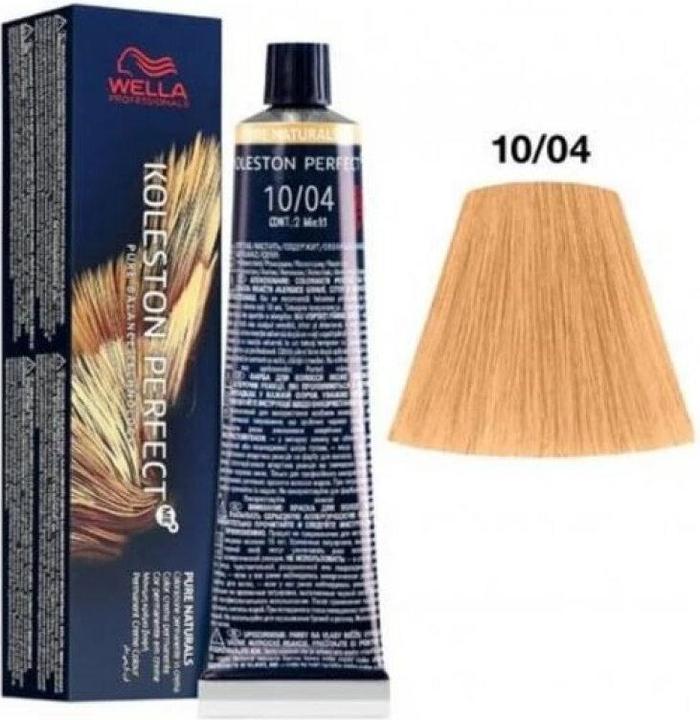 Produktbild Wella Koleston perfect 10/04 Lightest Hair Color Natural Red Blonde 60ml (10, 04 Sehr helles Blondes Naturrot)