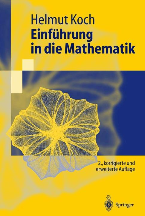 Produktbild Einführung in die Mathematik (Deutsch, Helmut Koch, 2004)