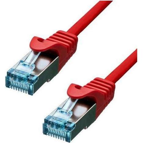 ProXtend S/FTP CAT6A LSZH AWG 26 CU Red 0.75M (S/FTP, CAT6a, 0.75 m), Netzwerkkabel
