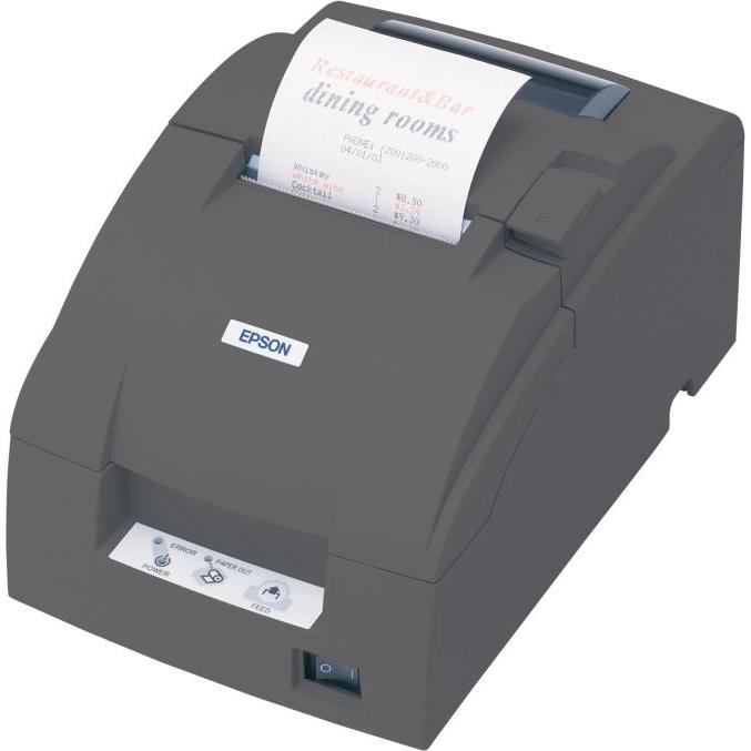 Epson TM-U220D (Serial Port Buchse), Belegdrucker, Schwarz