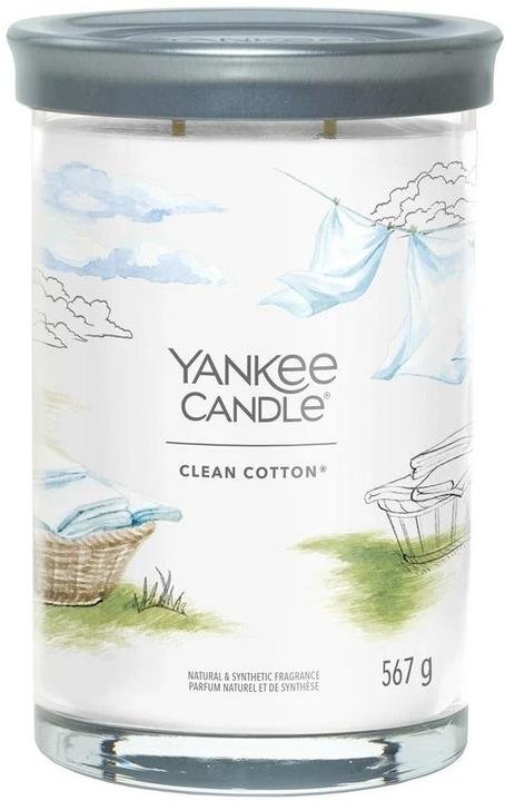 Yankee Candle Clean Cotton Signature Large Tumbler Scented Candle (567 g)