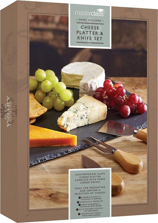 Produktbild Kitchen Craft Käsebrett mit Käsemesser