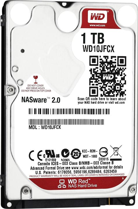 Image du produit WD Red Plus (1 To, 2.5", CMR)