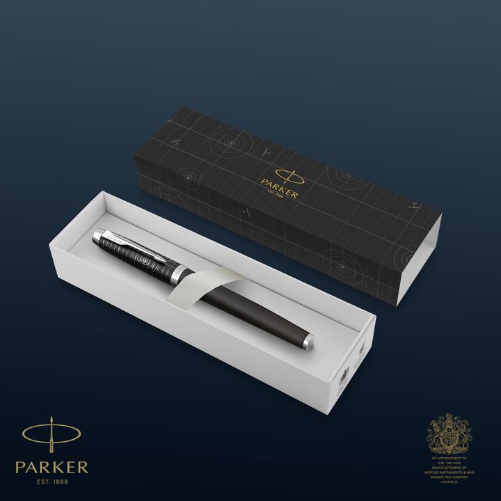 Produktbild Parker Pen PARKER Rollerball IM Legacy of Flight Limited Edition,F, sw Geschenkbox (Schwarz, Silber, 1x)