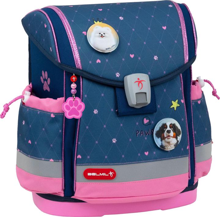 Actual product image Belmil Classy Plus Schulranzen Set 5teilig mit Brustgurt (19 l)