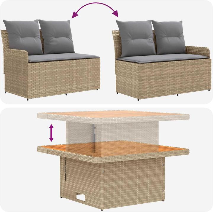Produktbild vidaXL Gartensitzmöbel