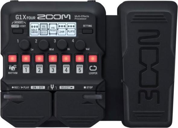 Produktbild Zoom G1X FOUR Multi-Effektgerät mit Netzteil (Gitarre)