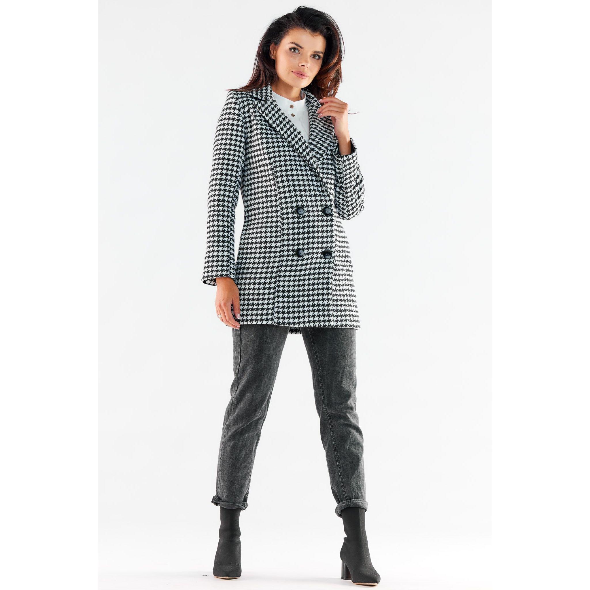 Awama, Jacke, Mantel model (M), Schwarz, M
