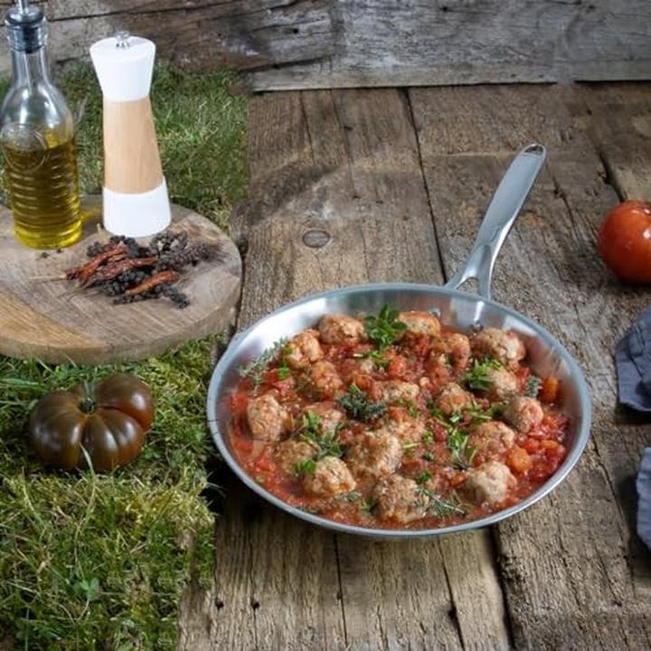 Productafbeelding Cristel Castel'Pro koekenpan, 28 cm (Koekenpan, Roestvrij staal, 28 x 4 cm)