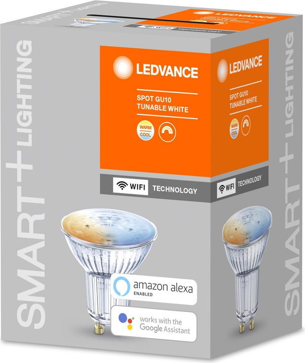 Produktbild Ledvance Smart+ Wifi Spot (GU10, 5 W, 350 lm, 1 x, G)