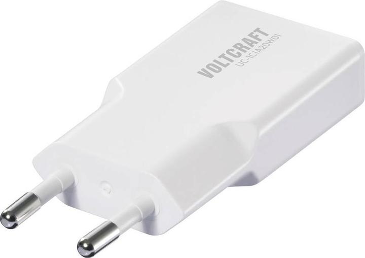 Produktbild Voltcraft UC-1C1A20W01 USB Ladegerät 20 W 1x USB-A, 1x USB-C® Fast Charge, USB P (20 W)