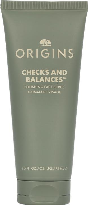 Actual product image Origins Checks and Balances - Polishing Face Scrub (Facial cleansing wipes)
