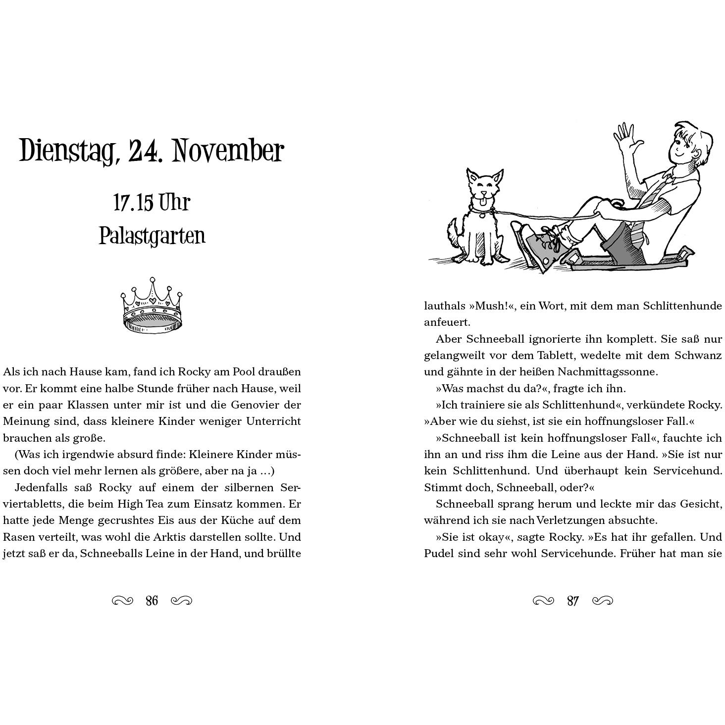 Thumbnail - Ich bin dann mal Prinzessin – Wie küsst man einen Prinzen?, Kinderbücher von Meg Cabot, Ilse Rothfuss