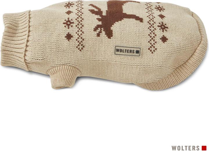 Immagine prodotto Wolters Pullover a maglia alce per cani- (40, Maglione per cani)
