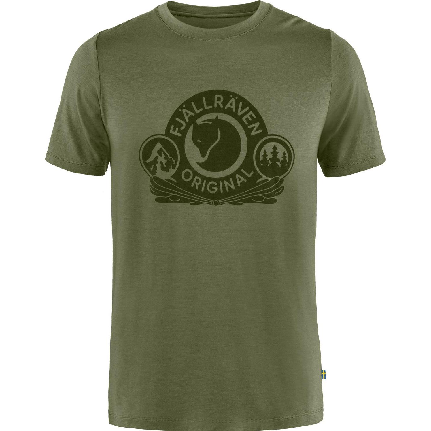 Fjällräven, Herren, Funktionsshirt, Abisko Wool Classic (M), Grün, M
