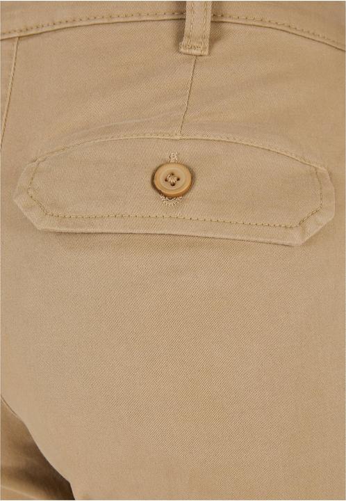 Actual product image Urban Classics Ladies High Waist Wide Leg Chino Pants (34)