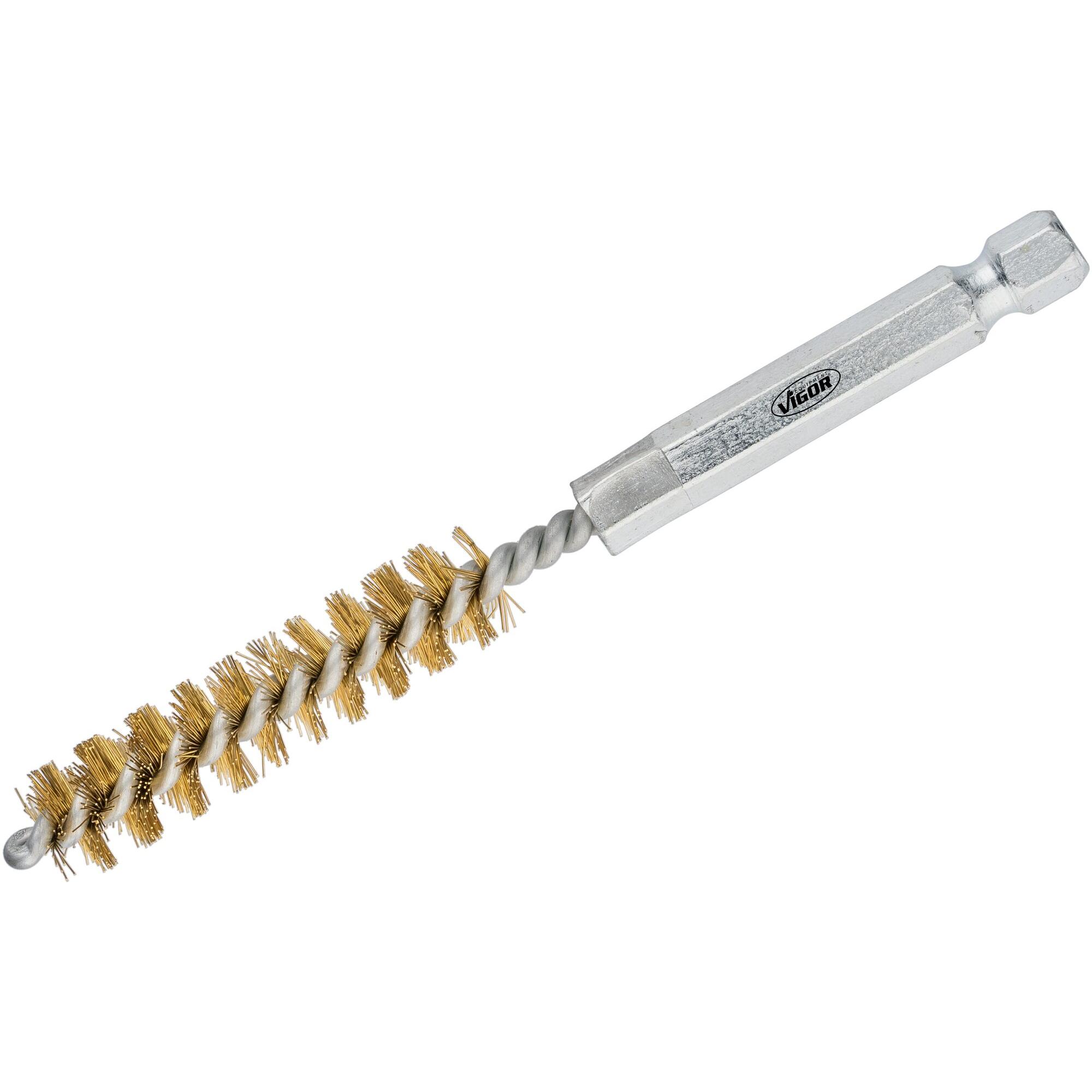 Vigor, Schleifmittel, Messingbuersten-Satz 10 mm
