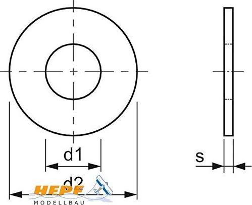 Produktbild Epower U-Scheiben M2