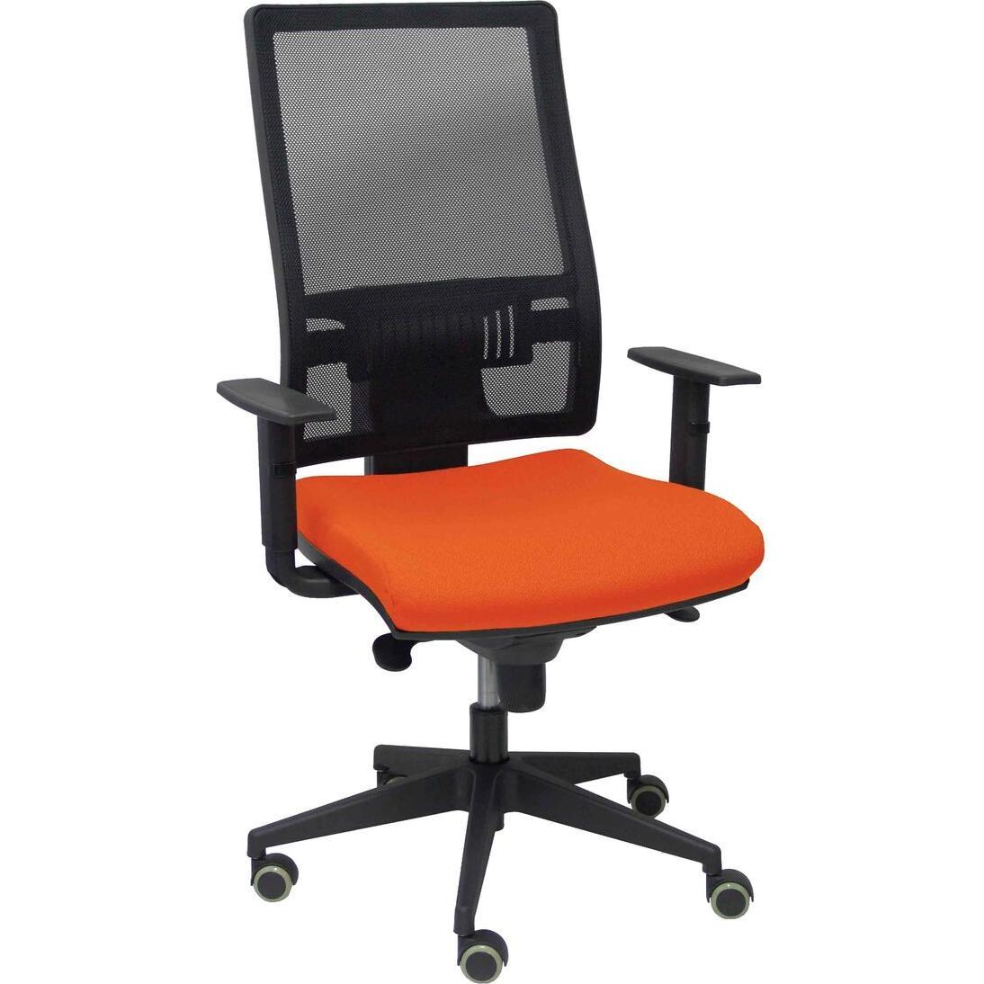 Piqueras y Crespo, Bürostuhl, Bürostuhl P&C 5B10CRP Dunkelorange