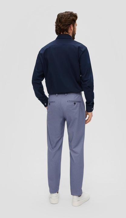 Immagine prodotto s.Oliver Hemd Elastisches Anzughemd mit Webstruktur (40)