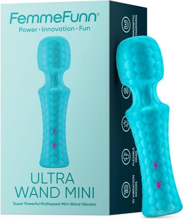 Produktbild Femme Funn Small Lightweight-100% Waterproof-Body Safe Silicone -Flexible Head - 10 Vibration Patter