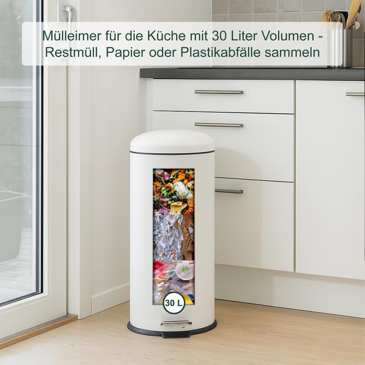 Actual product image Relaxdays Mülleimer 30 Liter (30 l)