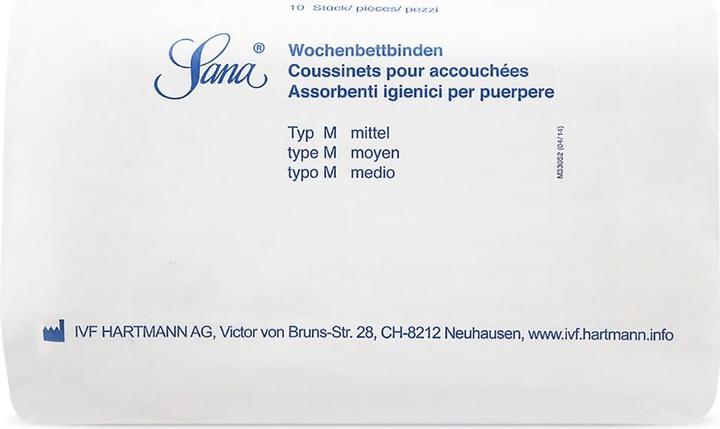 Produktbild Sana Wochenbettbinden (10 x)