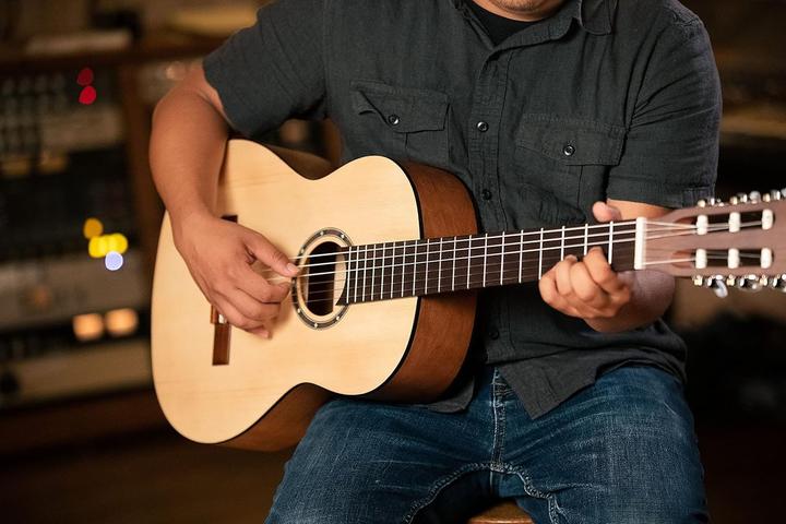 Actual product image Ortega Family Series Pro Solid Top Nylon Classical Guitar (Classical guitar, Solid ceiling)