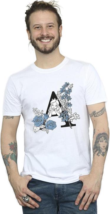 Produktbild Disney Alice im Wunderland Buchstabe A TShirt (4XL)
