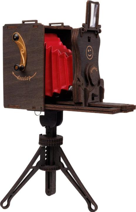 Image du produit Jollylook Tripode / Trépied pour appareil photo - Kit en bois - Marron (Bois)