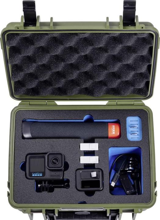 Actual product image B+W Action.case PP.41.GoPro13 - bronze green